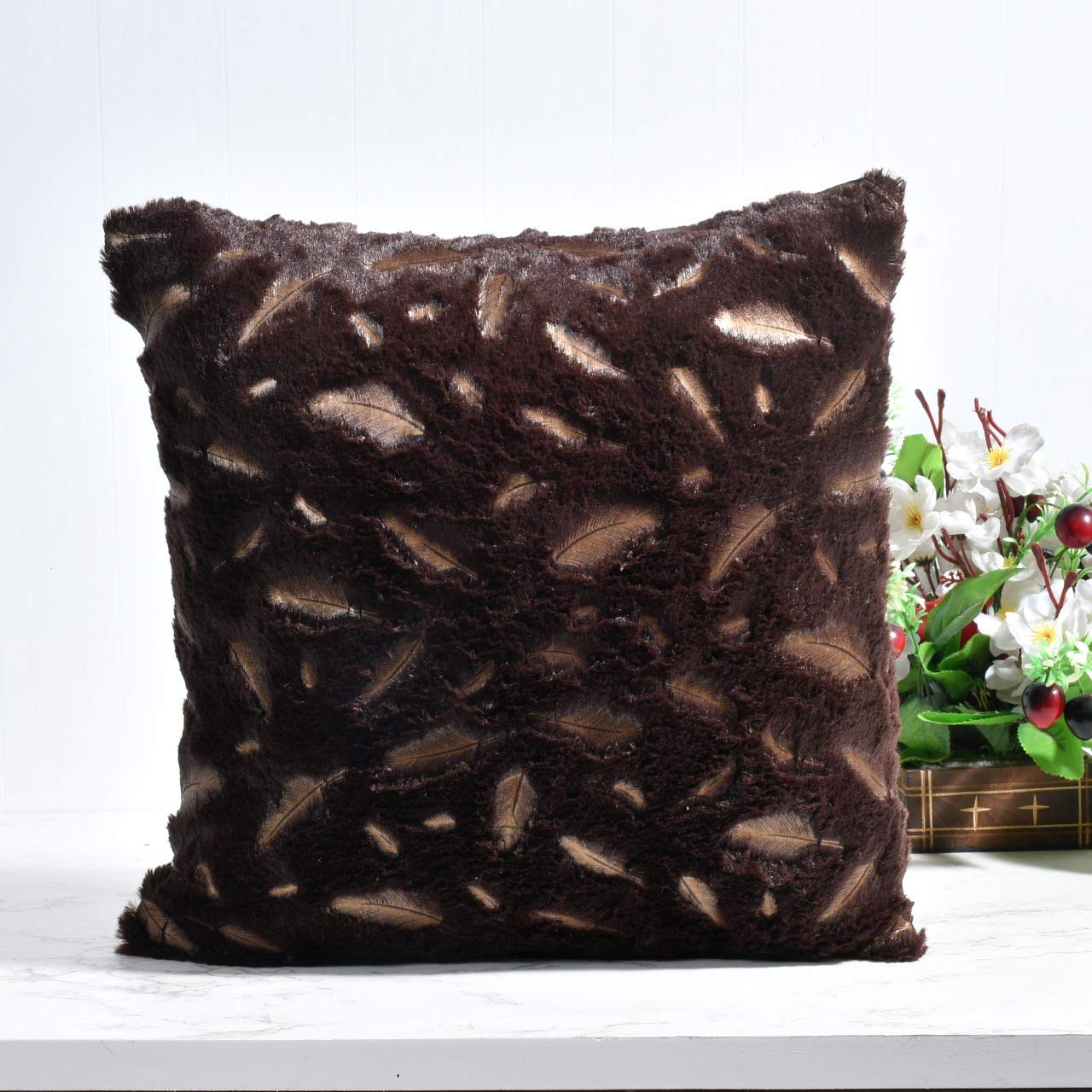 Floral Cushion Cover for Sofa | Decorative Living Room Cushion Cover - Amoha Decor