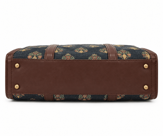 Laptop Bag for Women | Padded Laptop Compartment, Spacious Tote Bag with Phone Pouch & Back Zip - Amoha Decor