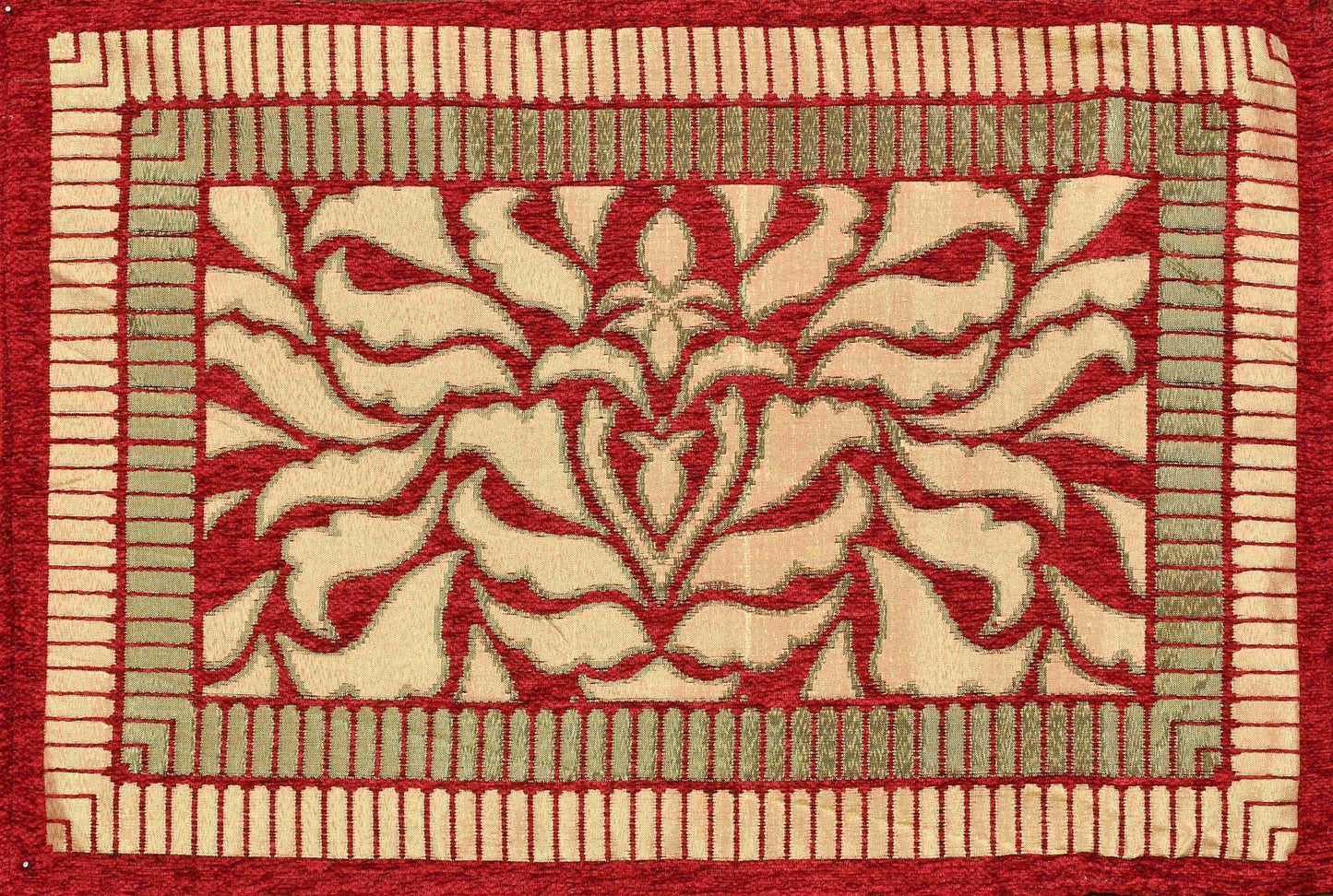 Red Chenille Bedsheet – Soft & Luxury Bedroom Bedding | 90*100 Inches - Homeluv