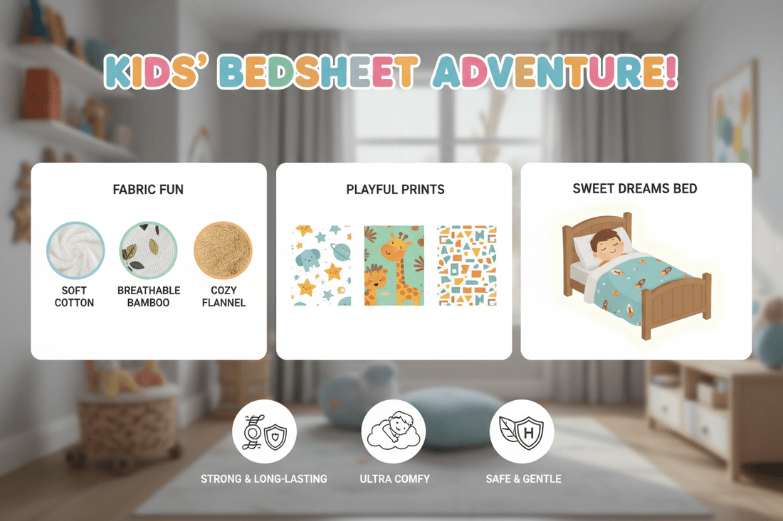 Everything you should know about kids bedsheet - Homeluv