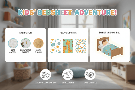 Everything you should know about kids bedsheet - Homeluv