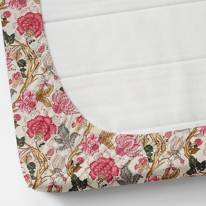 Amoha Decor Premium Cotton Fitted Bedsheet Queen Size 90×100 Inches with Elastic - Amoha Decor
