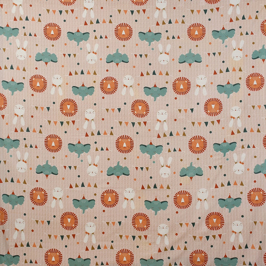 Amoha Decor Queen Size Kids Cartoon Cotton Bedsheet Set with Pillow Covers - Amoha Decor