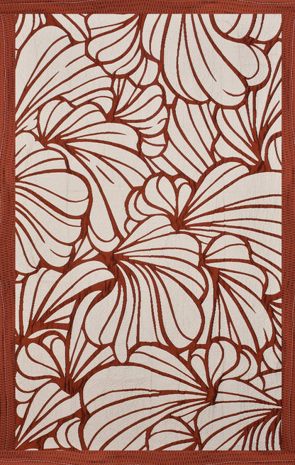 Home Luv Pure Cotton Printed Diwan Set | 60×90 Inches with 5 Matching Cushion Covers | Soft & Durable Living Room Décor Set - Homeluv