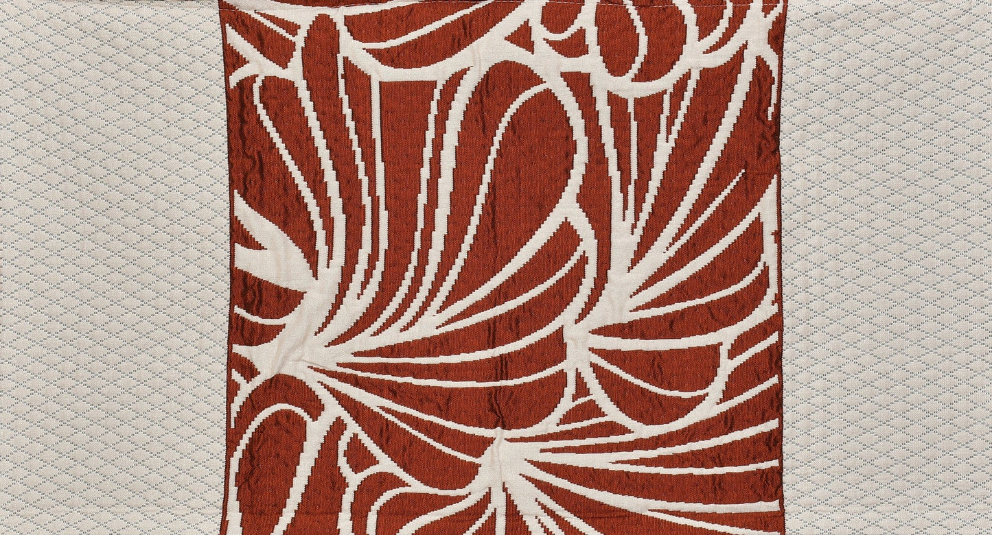 Home Luv Pure Cotton Printed Diwan Set | 60×90 Inches with 5 Matching Cushion Covers | Soft & Durable Living Room Décor Set - Homeluv