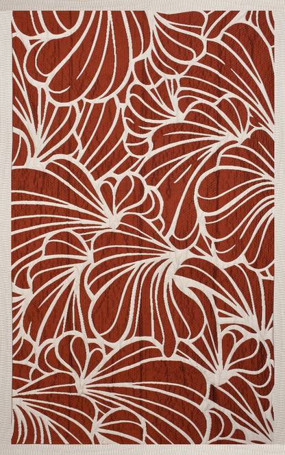 Home Luv Pure Cotton Printed Diwan Set | 60×90 Inches with 5 Matching Cushion Covers | Soft & Durable Living Room Décor Set - Homeluv