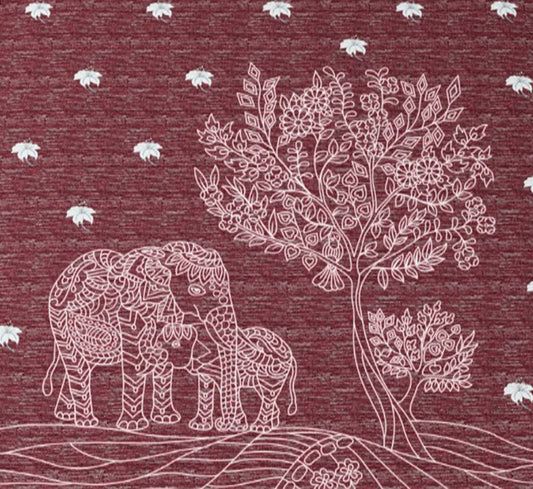 Jaipuri Design Pure Cotton King Size Bedsheet with 2 Pillow Covers (100×100 Inch) - Homeluv