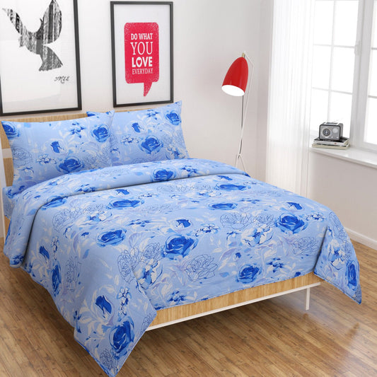 Pure Cotton Bedsheet – Soft, Breathable, Comfortable Bedding for All Seasons - Homeluv