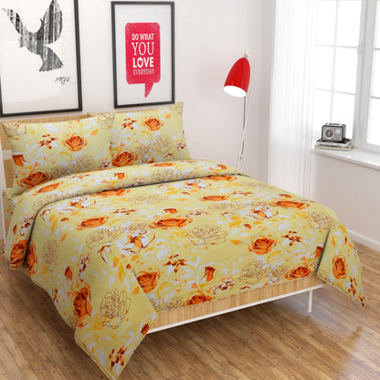 Pure Cotton Bedsheet – Soft, Breathable, Comfortable Bedding for All Seasons - Homeluv