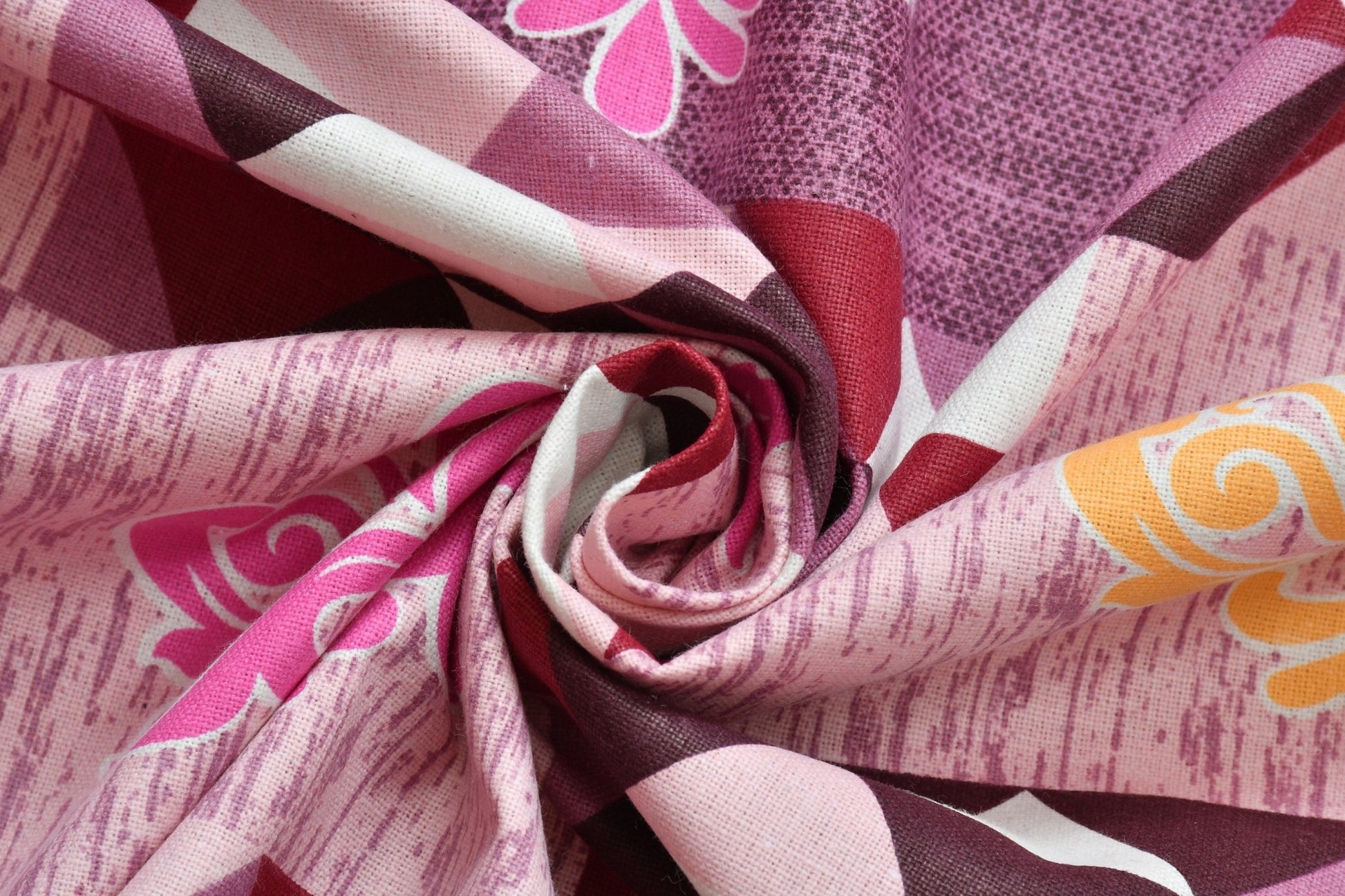 Pure Cotton Queen Size Bedsheet with 2 Pillow Covers – Soft & Breathable (90×100 Inches) - Homeluv