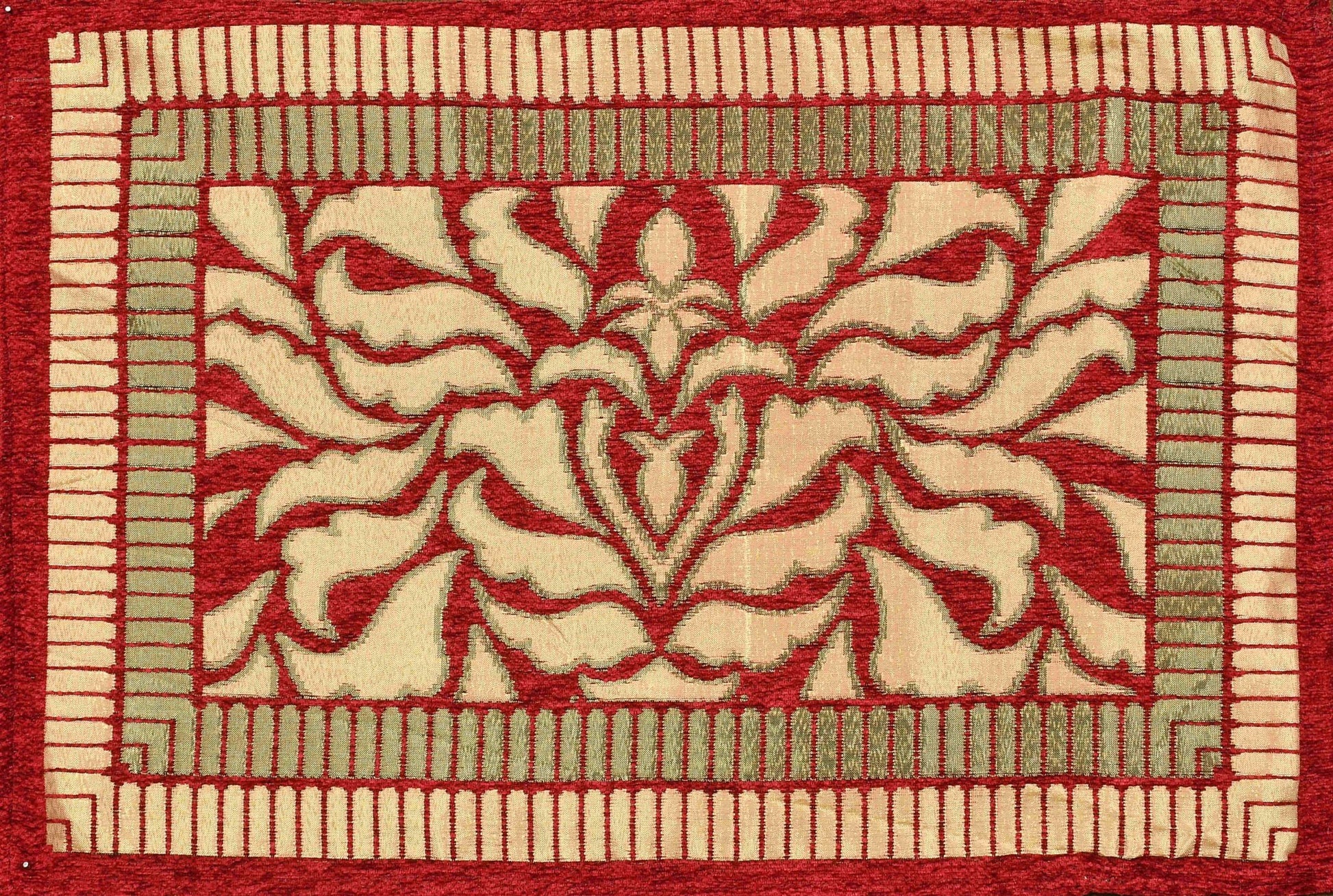 Red Chenille Bedsheet – Soft & Luxury Bedroom Bedding | 90*100 Inches - Homeluv