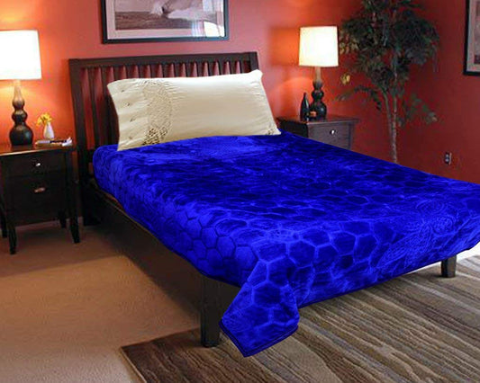 Single Bed Mink Blanket Set of 4 – Ultra Soft, Lightweight & Warm (160 × 240 cm / 60 × 90 in) - Homeluv