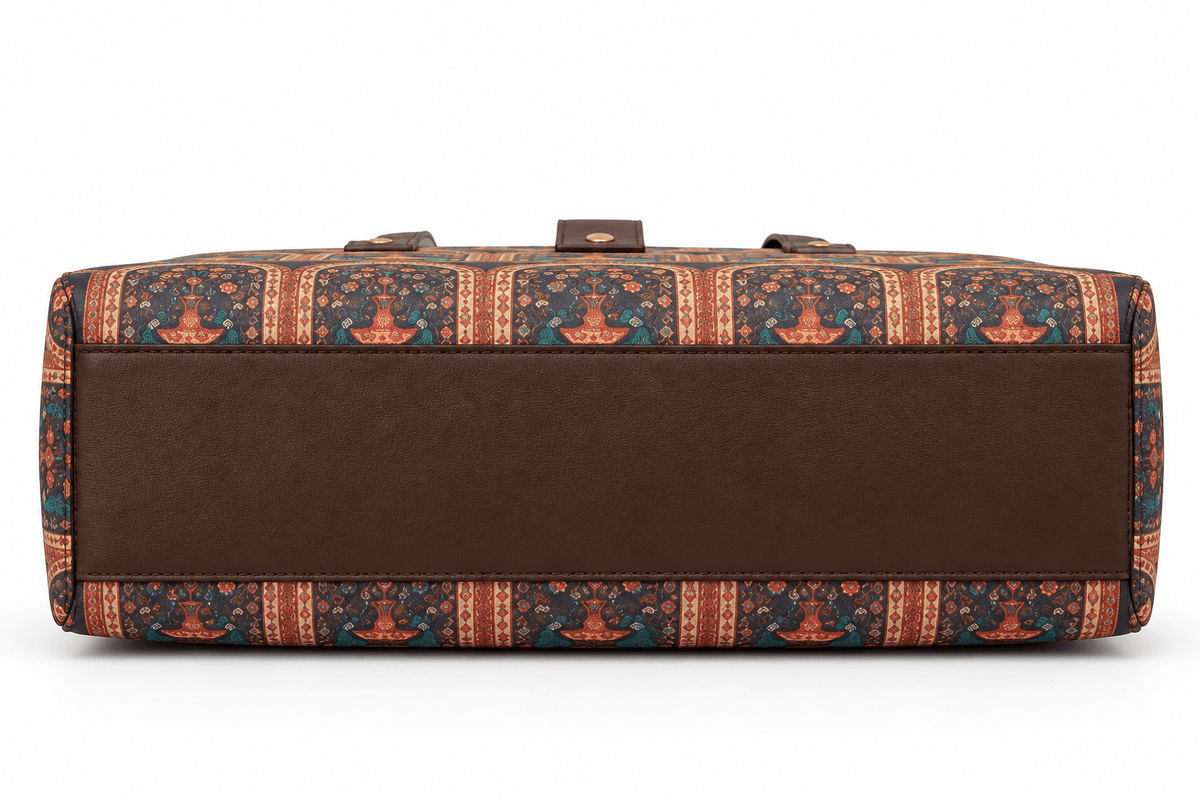 Stylish Laptop Tote Bag for Women with Separate Laptop Compartment & Multiple Pockets - Amoha Decor