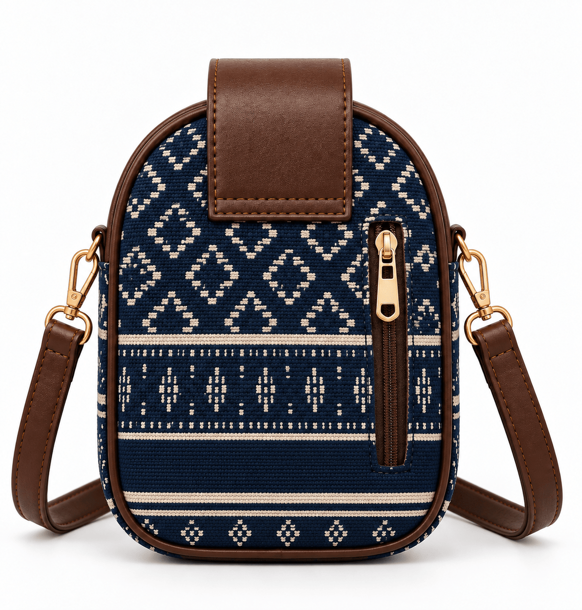 Women’s Mobile Sling Bag | Compact Crossbody Phone Bag with Double Compartments & Adjustable Sling Belt - Amoha Decor
