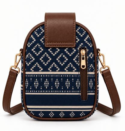 Women’s Mobile Sling Bag | Compact Crossbody Phone Bag with Double Compartments & Adjustable Sling Belt - Amoha Decor
