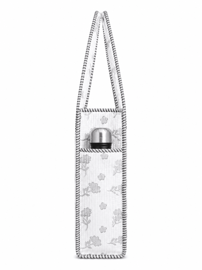 Women's Tote Handbag with Outer Bottle Pocket | Spacious Multi-Compartment Everyday Shoulder Bag - Amoha Decor